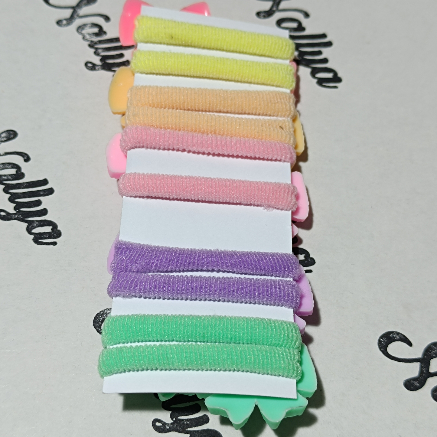 Lot de 10 mini chouchous noeud