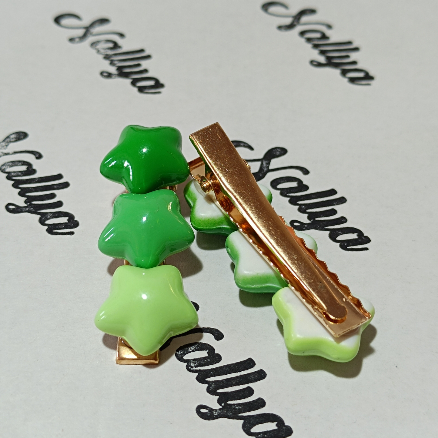 Barrettes x2 étoiles