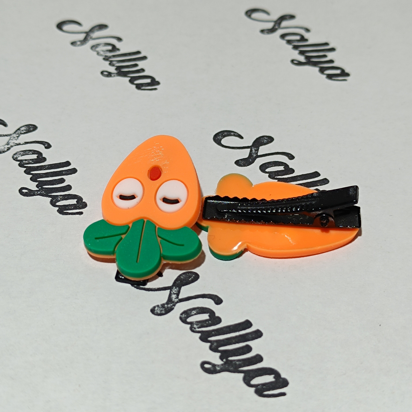 Barrettes x2 carottes