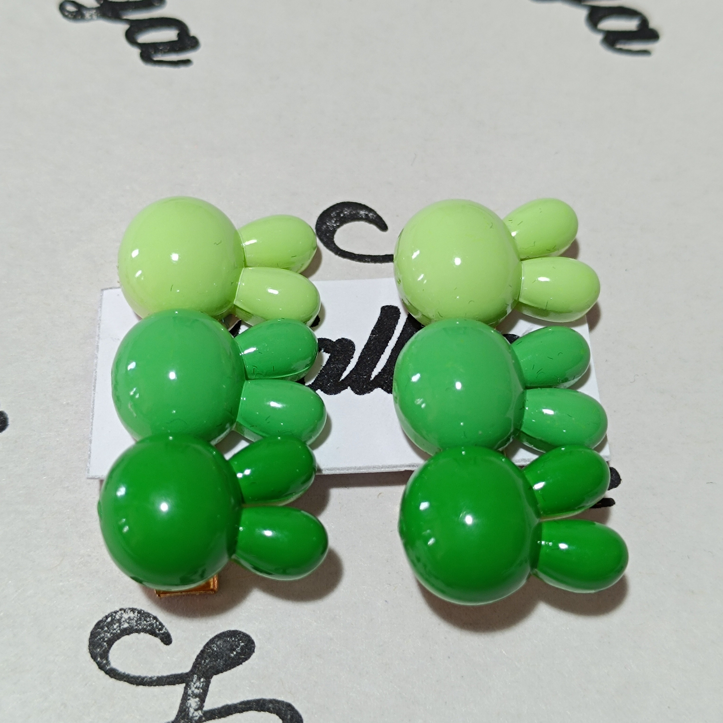 Barrettes x2 lapins
