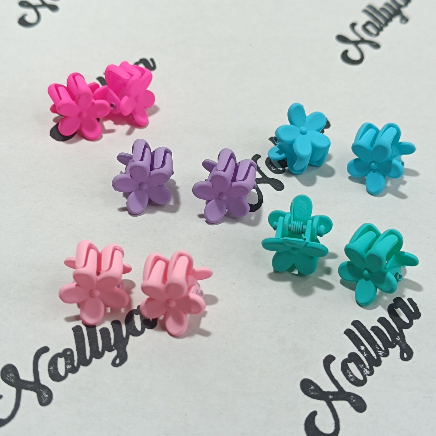 Pinces à cheveux fleur