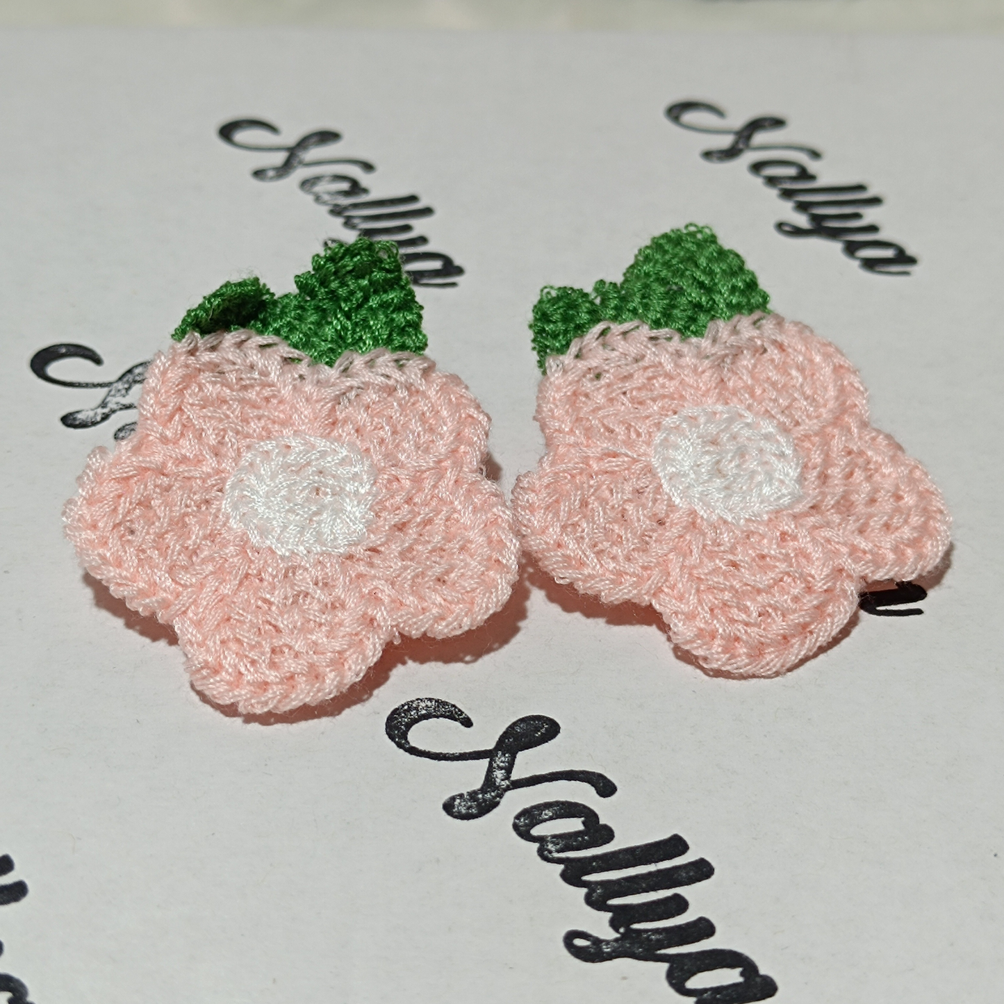 Barrettes x2 fleurs