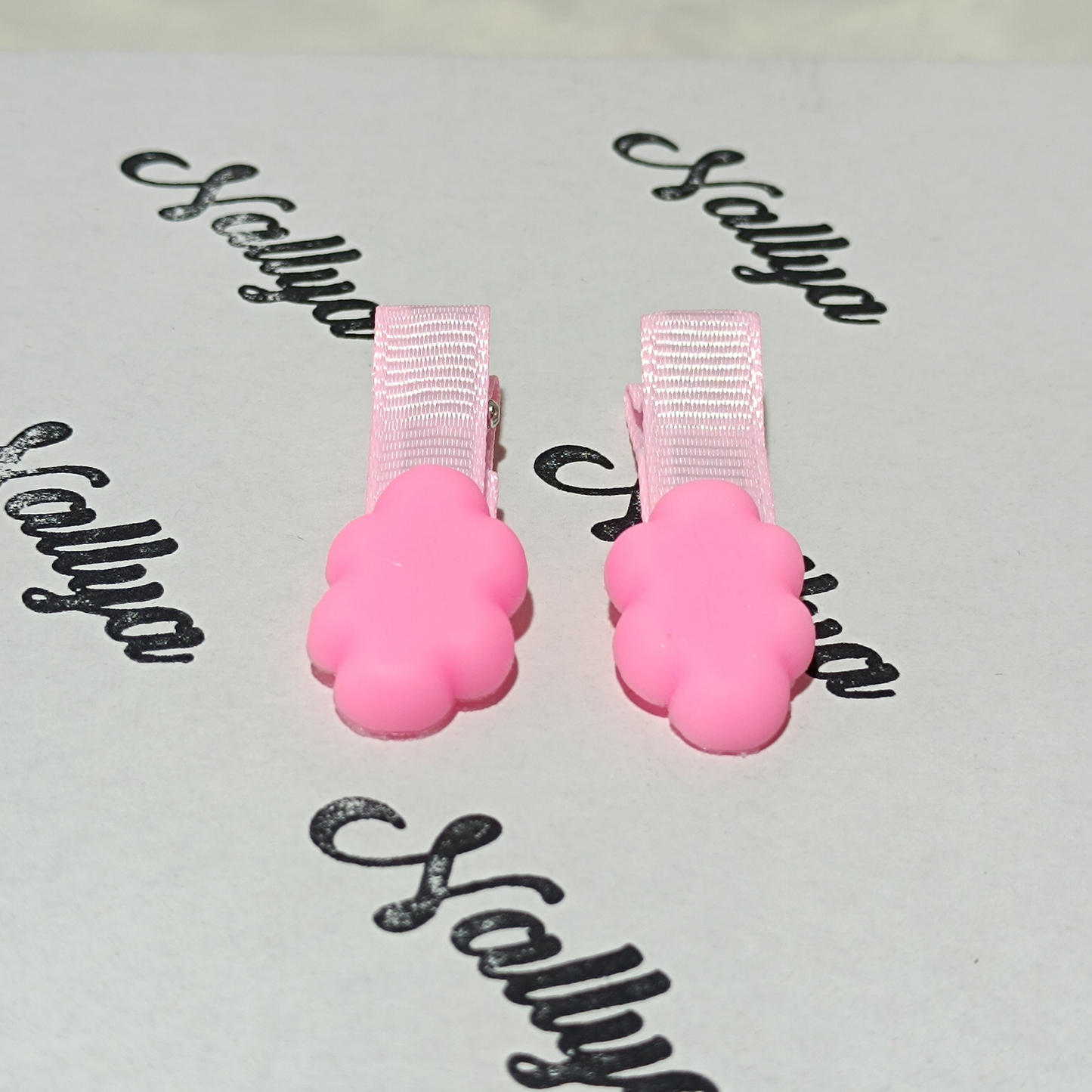 Barrettes x2 nuage