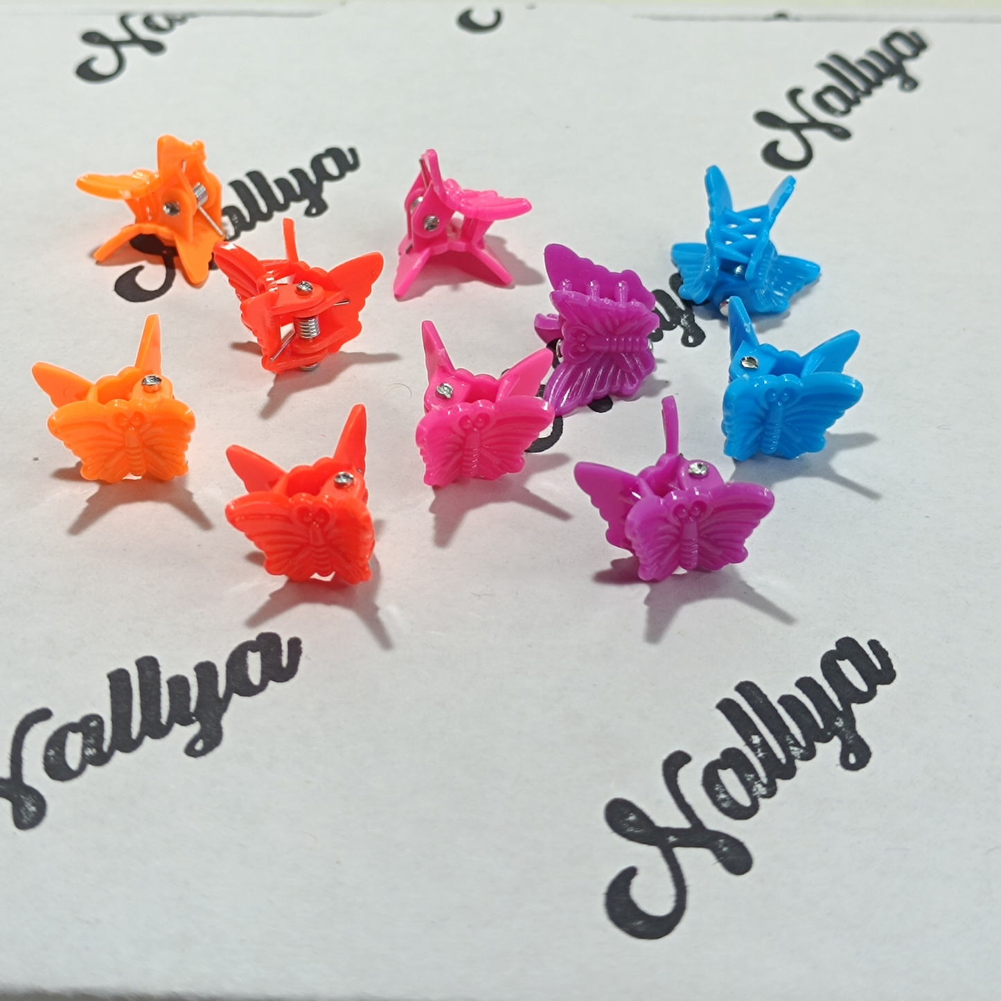 Pinces à cheveux papillon