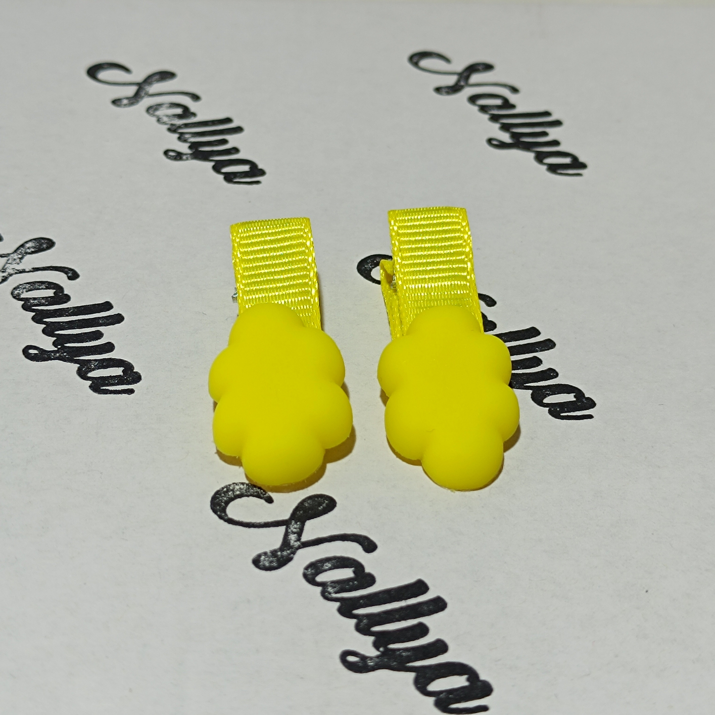 Barrettes x2 nuage