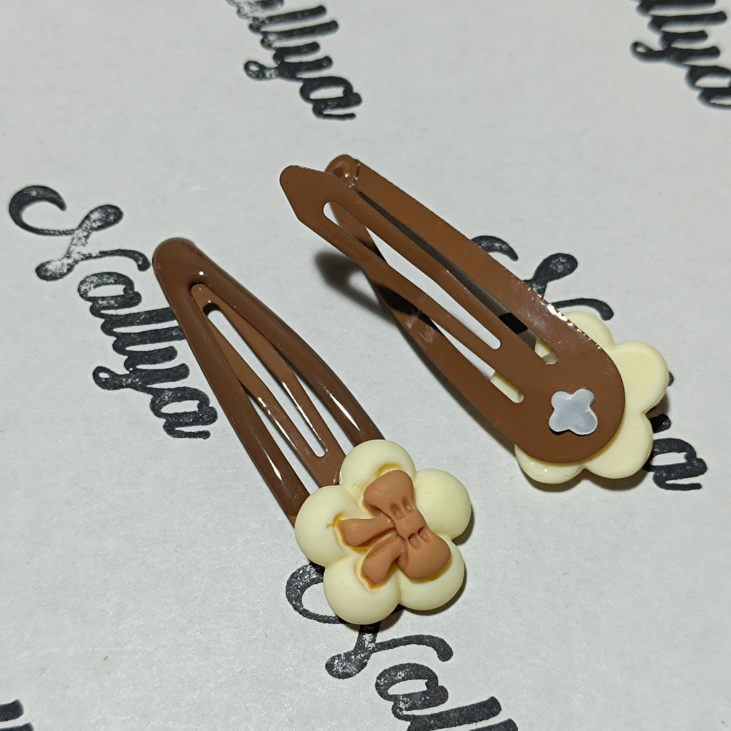 Barrette x2 noeud