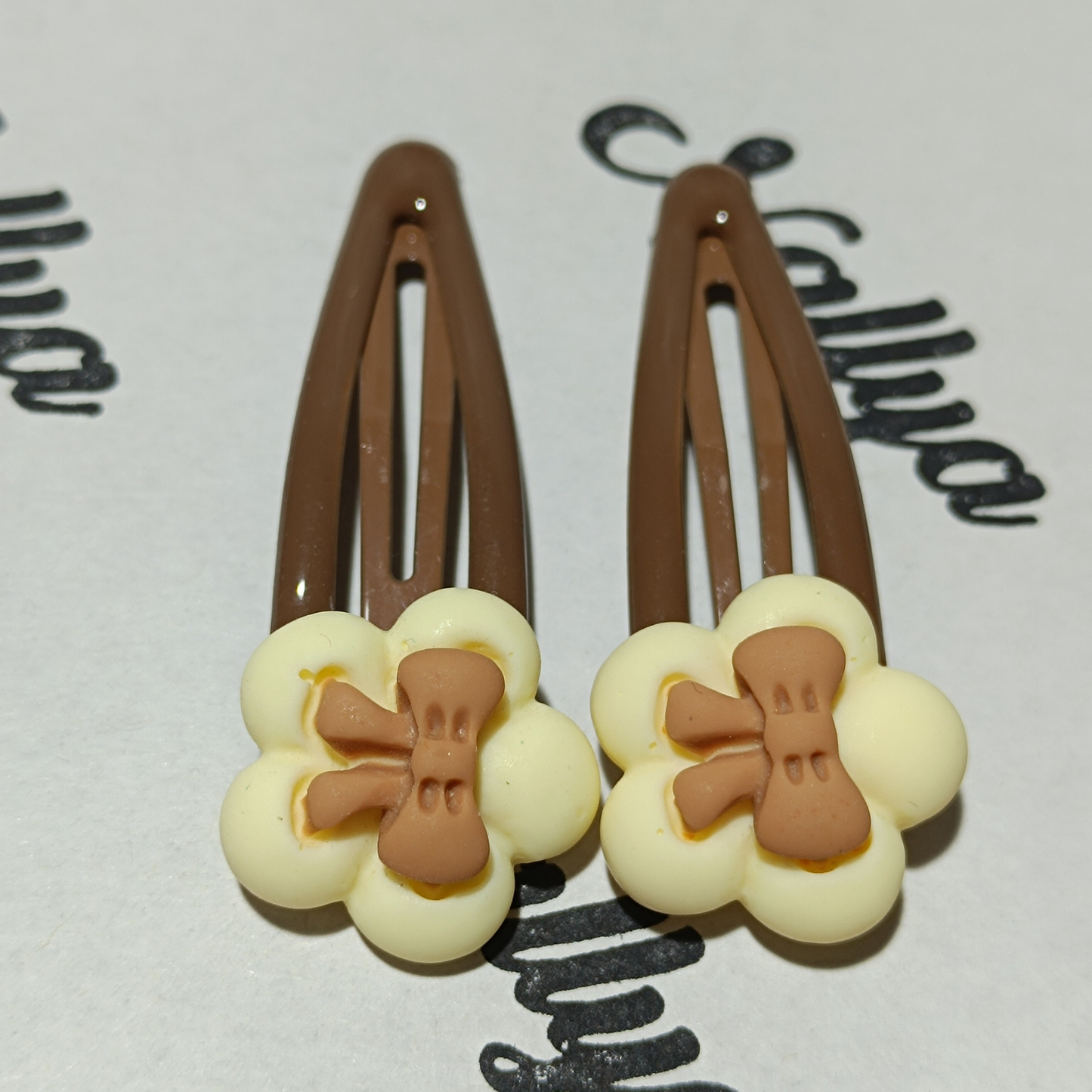 Barrette x2 noeud