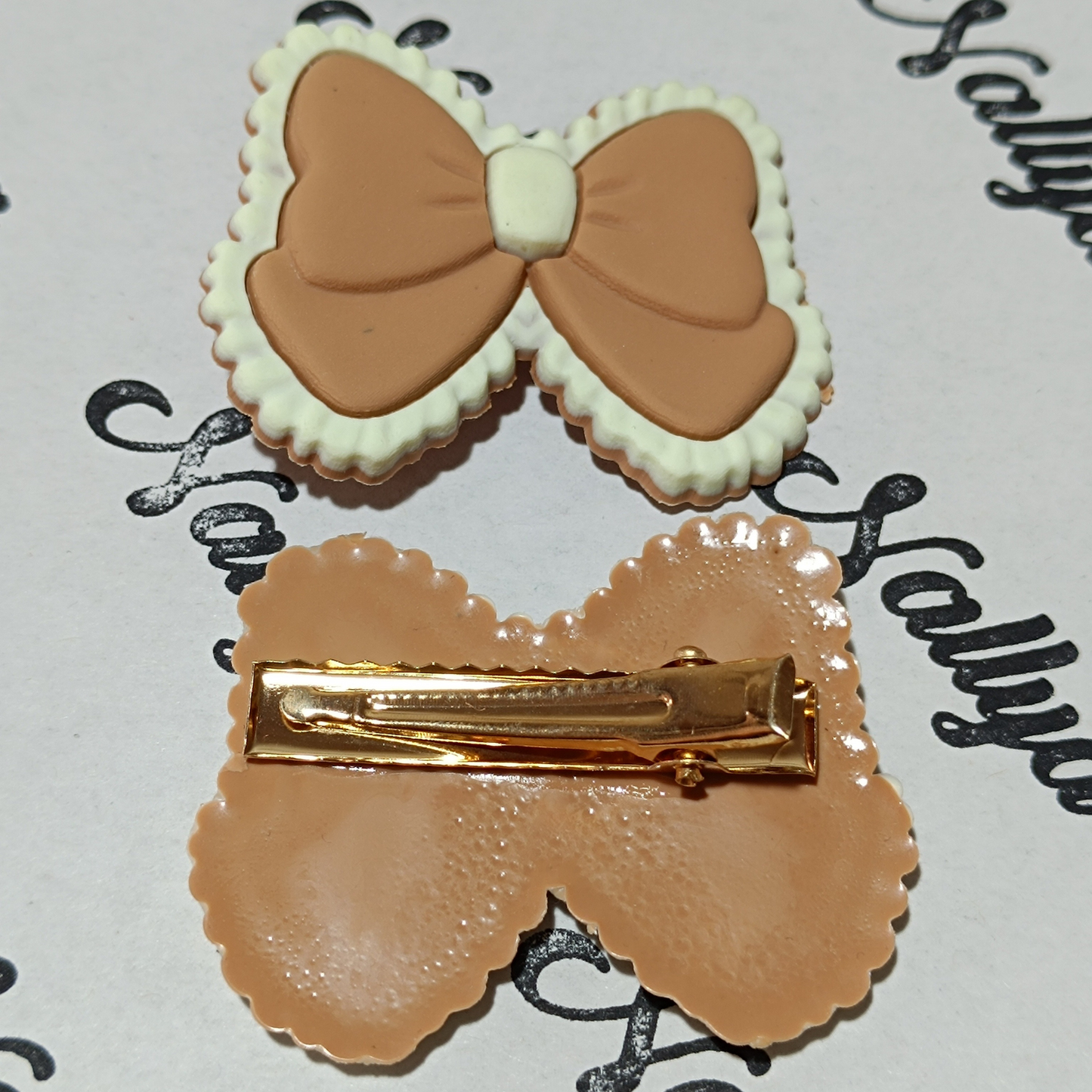 Barrettes x2 noeuds