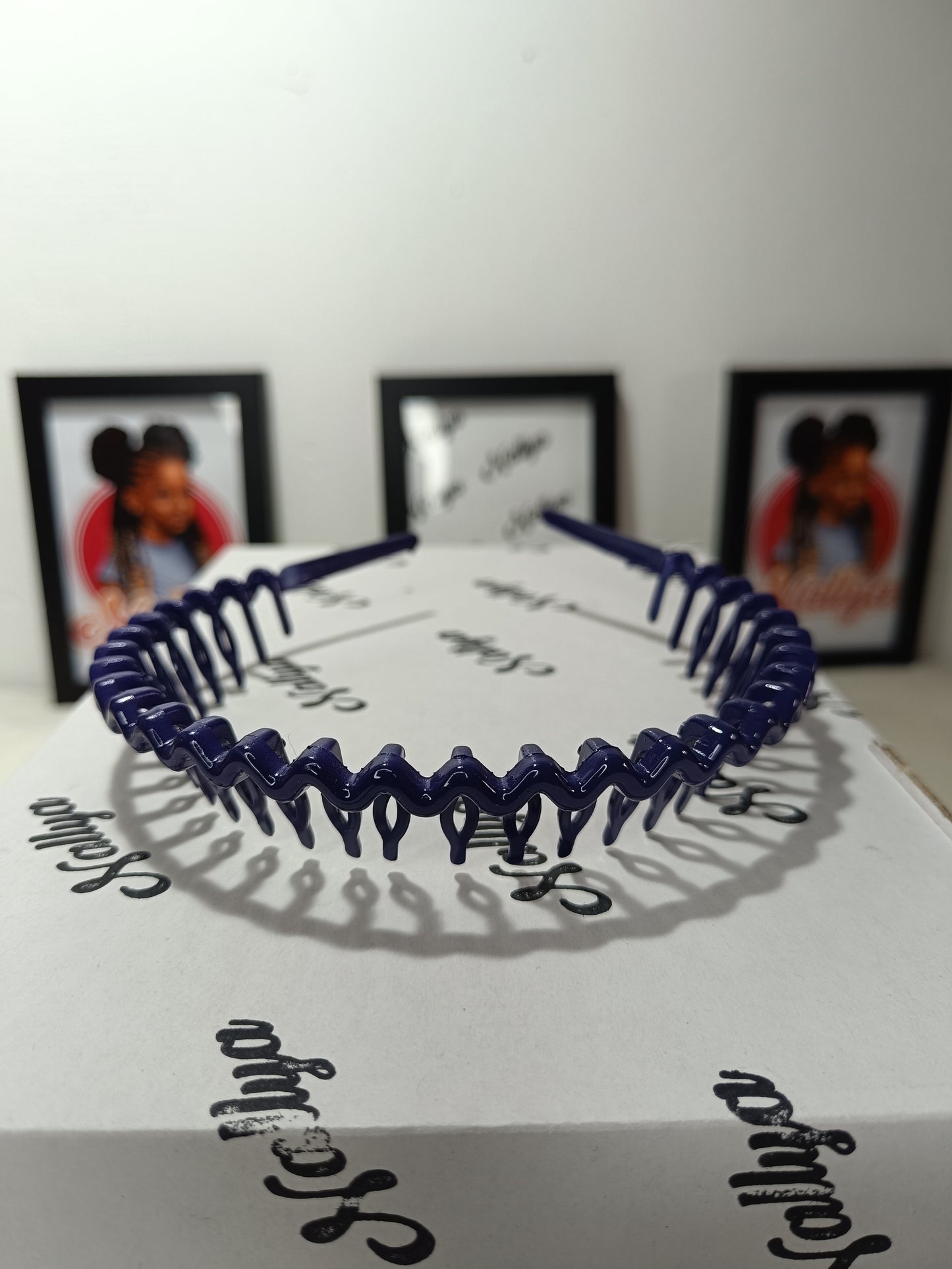 Serre-tête ondulé à griffes