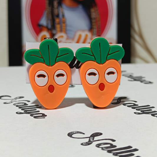 Barrettes x2 carottes