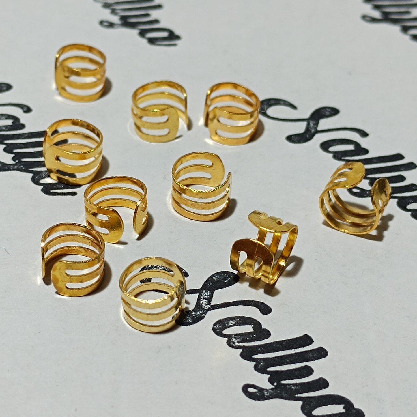 lot de 10 Bagues
