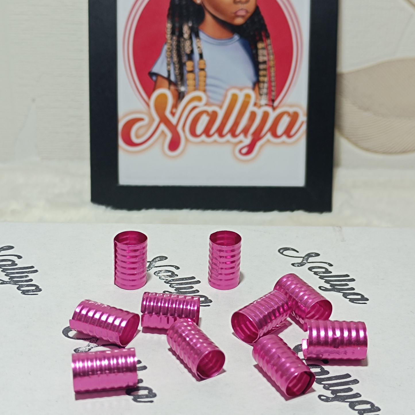 Lot de 10 Bagues tubes