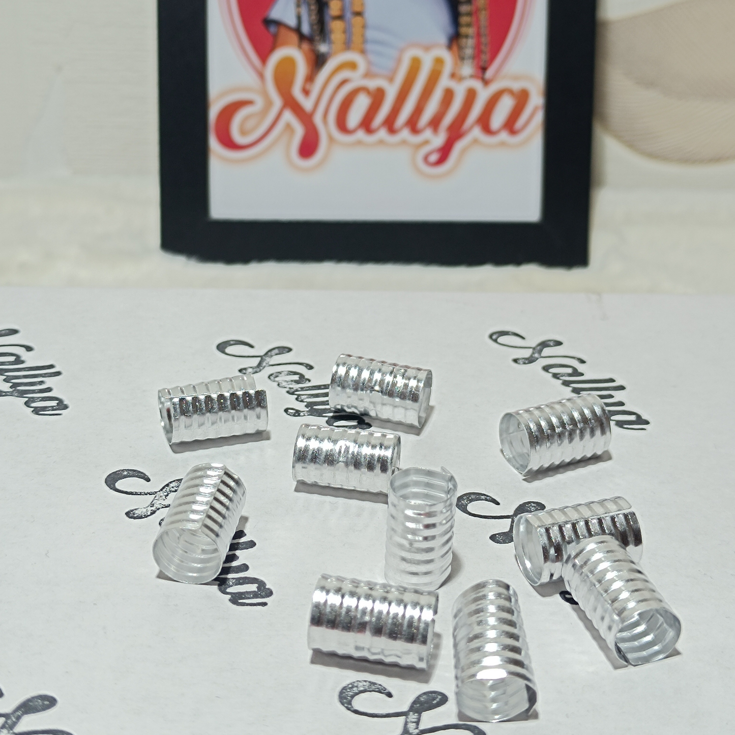 Lot de 10 Bagues tubes