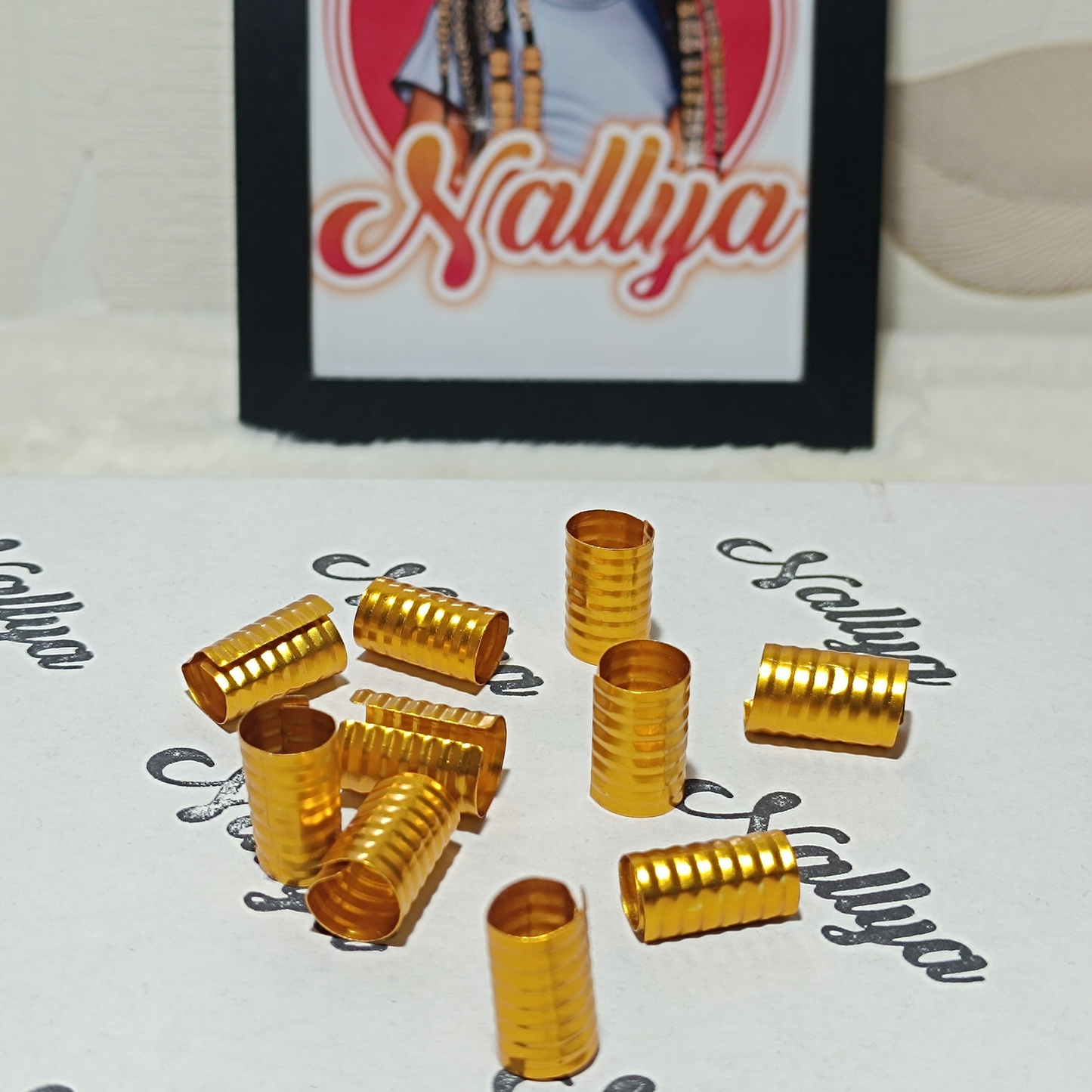 Lot de 10 Bagues tubes