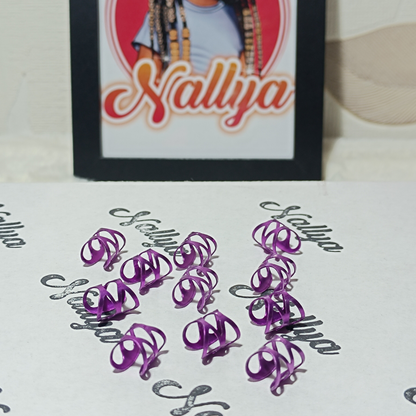 Lot de 10 bagues