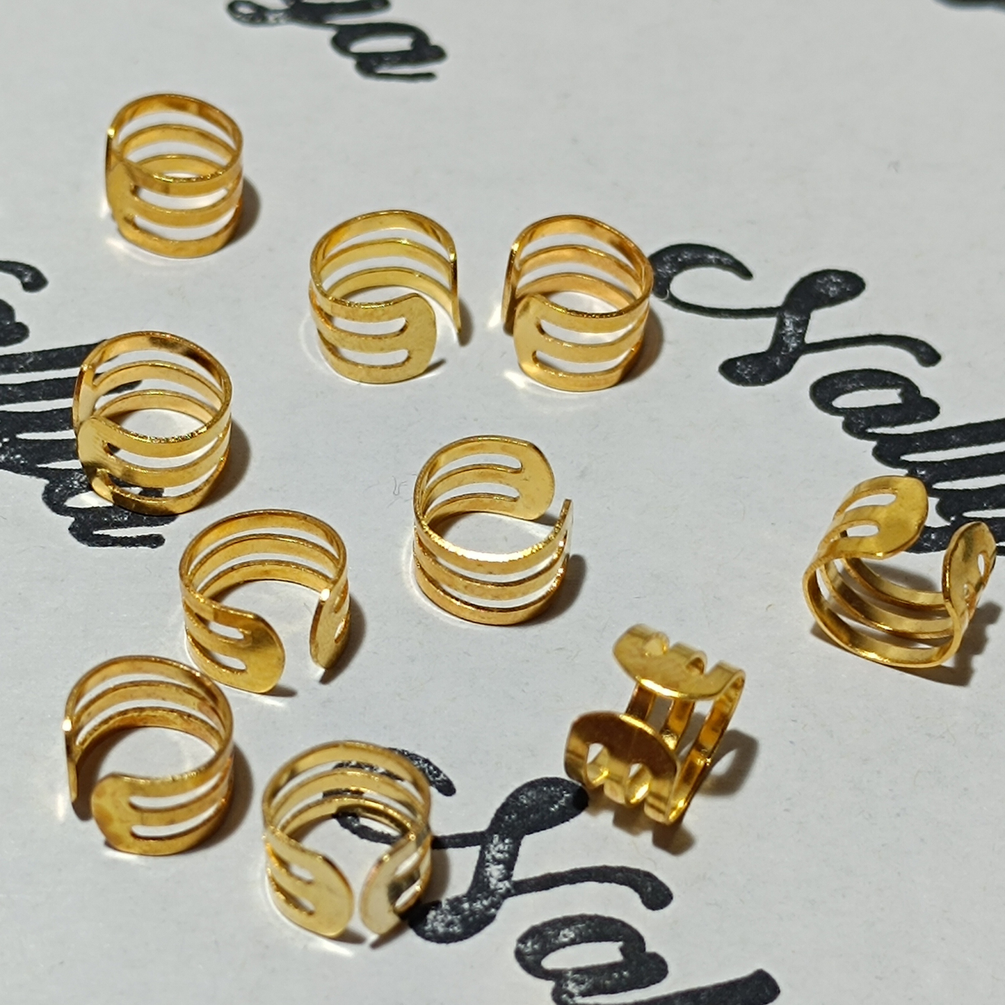 lot de 10 Bagues