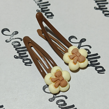 Barrette x2 noeud