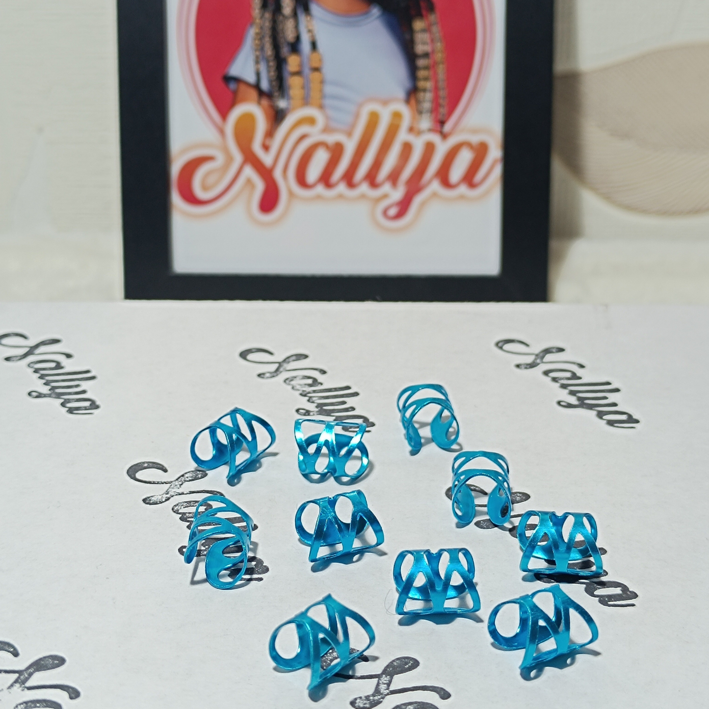 Lot de 10 bagues