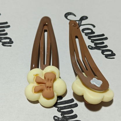 Barrette x2 noeud
