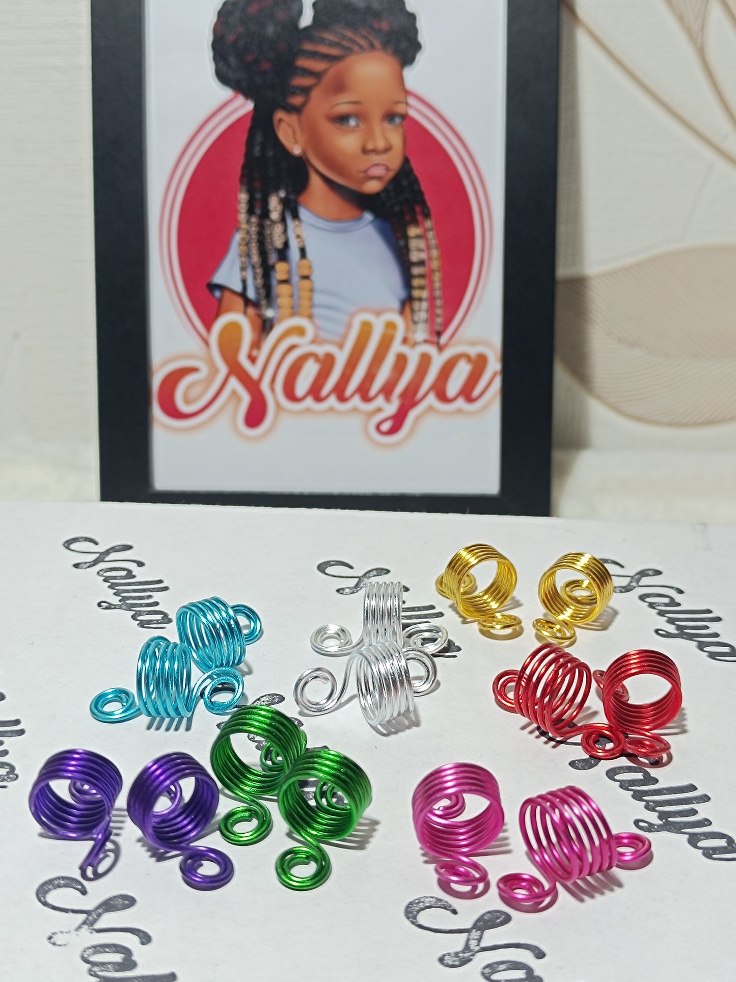Lot de 5 Bagues