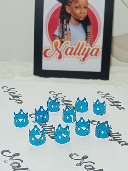 Lot de 10 Bagues couronne